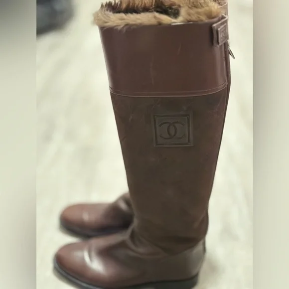Vintage Chanel Riding boots. - Picture 12 of 17